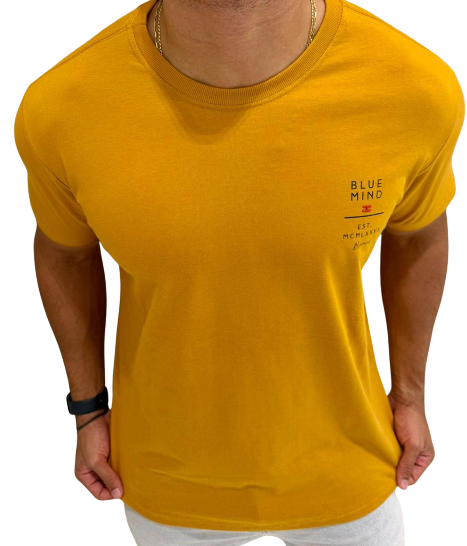 Camisa Blue Mind yellow