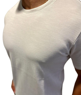 Camisas Peruanas Texturizadas Branco